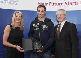 Sports Award to Eoin Murphy for Boxing. Photo by Neil Danton, News Digital.